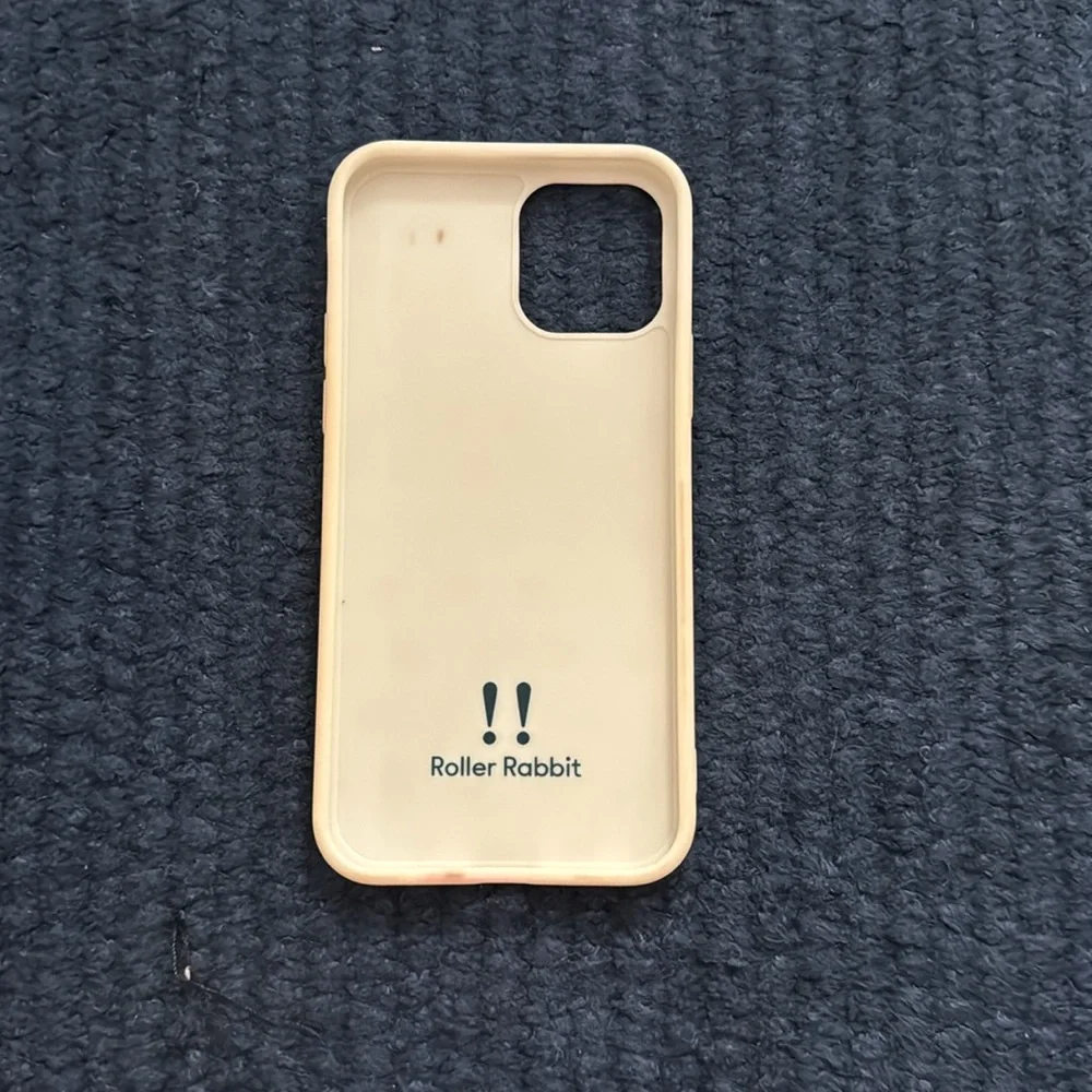 Roller rabbit pink heart phone case iphone 11/12